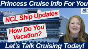 CRUISE NEWS! NORWEGIAN CRUISE LINE UPDATES THEIR SHIPS HOW DO YOU VACATION?