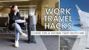 BUSINESS TRAVEL HACKS | Melbourne Work Trip Vlog + My Top 10 Travel Tips