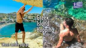 BEST GREEK ISLAND HOPPING TRAVEL ITINERARY - Best Beaches, Sunsets, and Islands! (2022/2023)