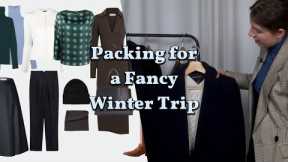 How to Pack for a Fancy Winter Business Trip