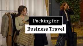 The Ultimate Guide to Packing for Business Travel | How to Pack for a Work Trip
