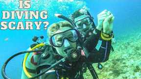 Scuba Diving For The FIRST TIME! PADI Open Water Course! (Cancun, Mexico)