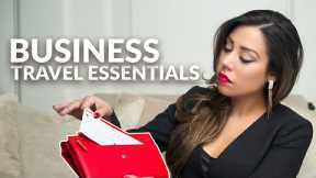 BUSINESS TRAVEL - Essentials You Must Bring When Travelling For Business