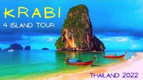 How is Krabi in October 2022 ?? | 4 Island Tour | Speed Boat | White Sand Beach | Thailand Trip Ep 1
