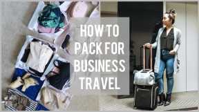 PACKING TIPS For Business Travel