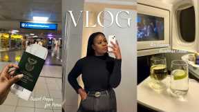 VLOG: Travel Preps, Travel with me to Paris, Air France Business Class