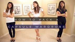 Packing for business travel: How To Pack A Capsule Wardobe