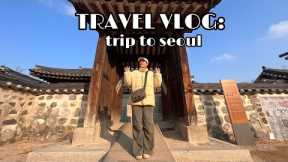 Travel Vlog #4 ( trip to seoul )
