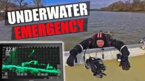 Had a Close Call Scuba Diving While Clearing Underwater Vehicles In River!