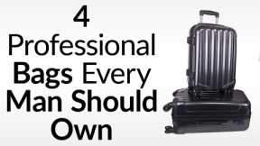 Luggage For The International Business Traveler | 4 Essential Bags For Businessmen