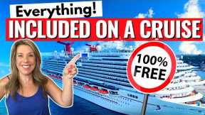 10 Things Rookie Cruisers Don't Know are Included (FREE) on a Cruise