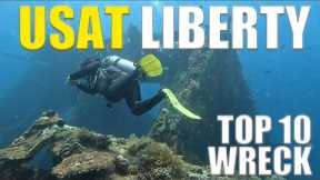 Scuba Diving USAT Liberty Shipwreck In BALI! 🇮🇩
