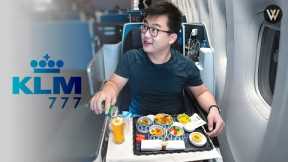 KLM 777 Business Class - Dubai to Toronto