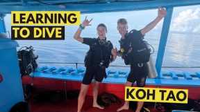 Learning to Scuba DIVE in Koh Tao! 🇹🇭