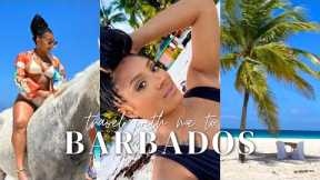 TRAVEL VLOG: Barbados Trip with Babe & Fam + Swimming w/ Horses + New York Turn & Burn