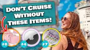 40 essential things to bring on a cruise!