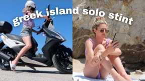 GREEK ISLAND HOPPING 2 | SOLO STINT