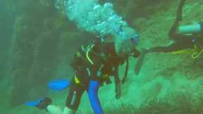 SCUBA Diving in Greece - Blue Hole in Vouliagmeni