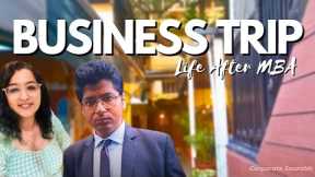 I went on a Business Trip! ✈️ | Life after MBA 👨‍💼 | Corporate Sourabh