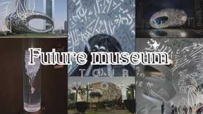 future museum inside tour |  #dubai 😍 | travel vlog | #youtube #museum #museumofthefuturedubai