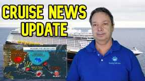 CRUISE NEWS  - ANOTHER SHIP BREAKS DOWN AND HURRICANE UPDATES