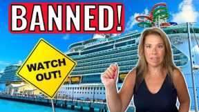 10 NEW Things that Are BANNED on Cruise Ships (2023)