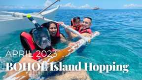 Island Hopping Bohol 2023, Virgin Island and Snorkeling @ BALICASAG Island