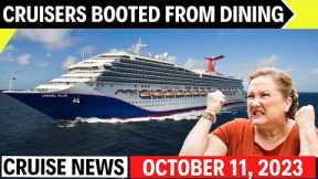 DRAMA in the Main Dining Room (who's right?) & Cruise News Updates