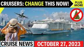👉THIS Could Ruin 1,000s of Holiday Cruises! (Top 10 Cruise News)