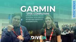 GARMIN booth tour, DEMA 2023 - scuba diving