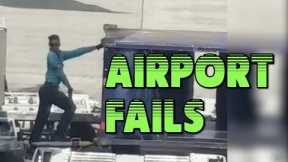 Airport Fails Compilation || Funny Videos