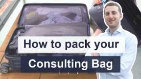 How to pack your Consulting Bag - Business Travel Tips