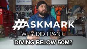 Why Did I Panic Diving Below 50m? #askmark #scuba
