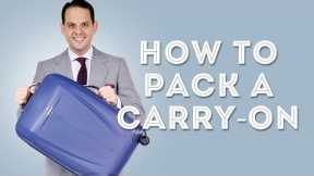How To Pack A Carry-On Suitcase For A Short Business Trip - Packing Tips & Hacks From a Travel Pro