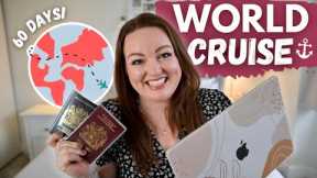 OUR WORLD CRUISE PLANS! 🛳️ our itinerary, travel bucket list, logistics, wedding & honeymoon 2024 ✈️