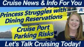 CRUISE NEWS! PORT CHANGE ON INAUGURAL CRUISE | RESERVATIONS IN MDR CHANGED | PARK AT YOUR OWN RISK