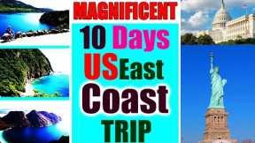 USA EAST COAST 10 DAY TRAVEL GUIDE VIDEO (BEST PLACES MUST VISIT)