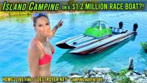 Tropical Island Camping on a $1.2mil Speed Boat - What could go wrong?! @ybsyoungbloods @CleetusM