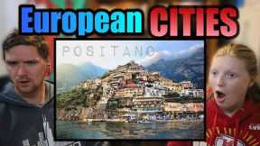 Americans React To - Europe's Top 10 Cities To Visit
