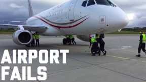 FUNNIEST AIRPORT FAILS & MOMENTS