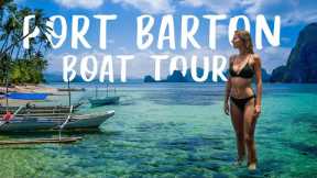 BOAT TOUR in PORT BARTON | Island hopping in Palawan, Philippines 🇵🇭