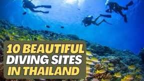 10 Most Beautiful diving sites in Thailand