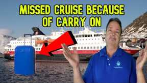 DON'T MISS YOUR CRUISE BY DOING THIS