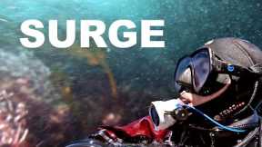Getting rocked by surge - Scuba diving in La Jolla and Shaw's Cove