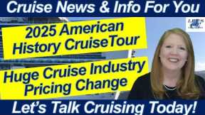 CRUISE NEWS! HUGE CRUISE PRICING CHANGE! | HAPPY BIRTHDAY USA CruiseTour| SAPPHIRE Princess PROBLEMS