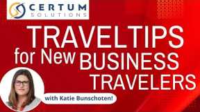 TIPS | Flying Travel Tips for New Business Travelers