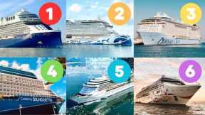 6 BEST cruise ships for ADULTS (after taking over 45 cruises)