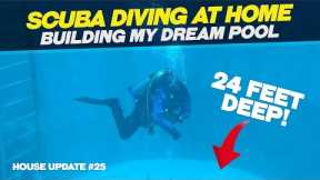 Scuba Diving in my Dream Home | House Build #25