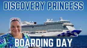Discovery Princess- Spending my 50th CRUISE onboard Princess Cruises! EMBARKATION DAY!