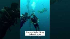 Get adventure crazy! Scuba dive with ur friends in #pondicherry this year. Contact us @ 6384445248